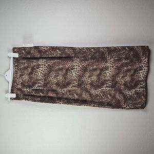 I.T. Studio | NWT Women's Maxi Animal Print Skirt Sz 8
